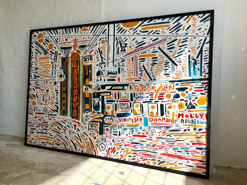 Spanien Svømmehal - 110x160 cm 🏊‍♂️