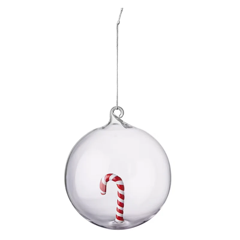 Weihnachtskugel HANG ON Candy Cane