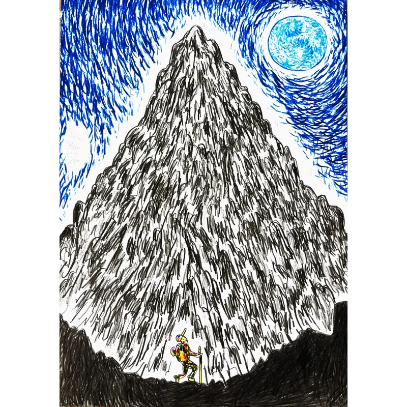 Meget populær! Frihed for Evigt ⛰️ - A3 format