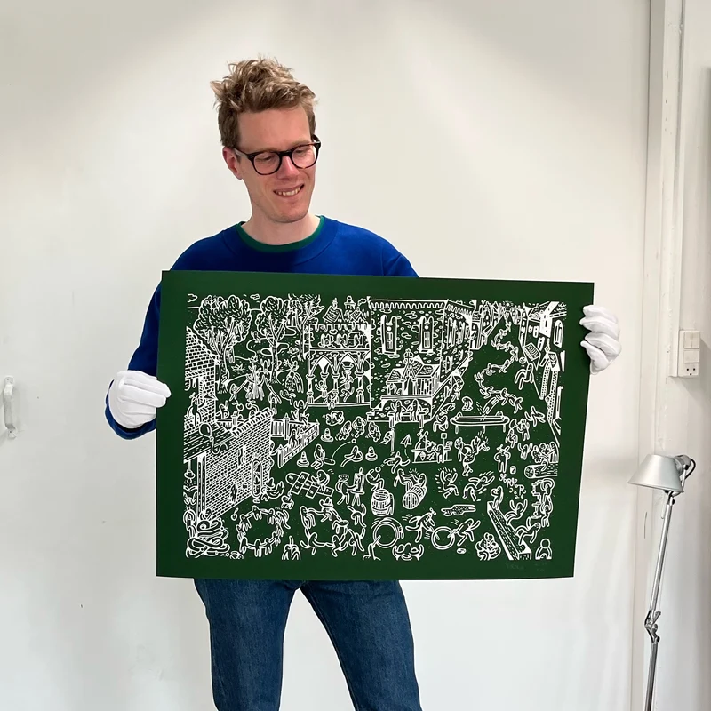 Legekortet - 50x70 cm