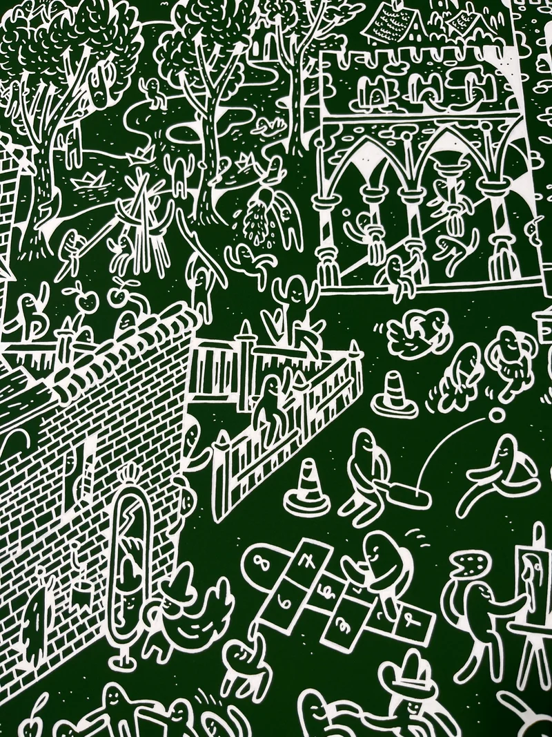 Legekortet - 50x70 cm