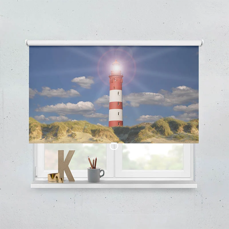 Springrollo Motiv "Leuchtturm"