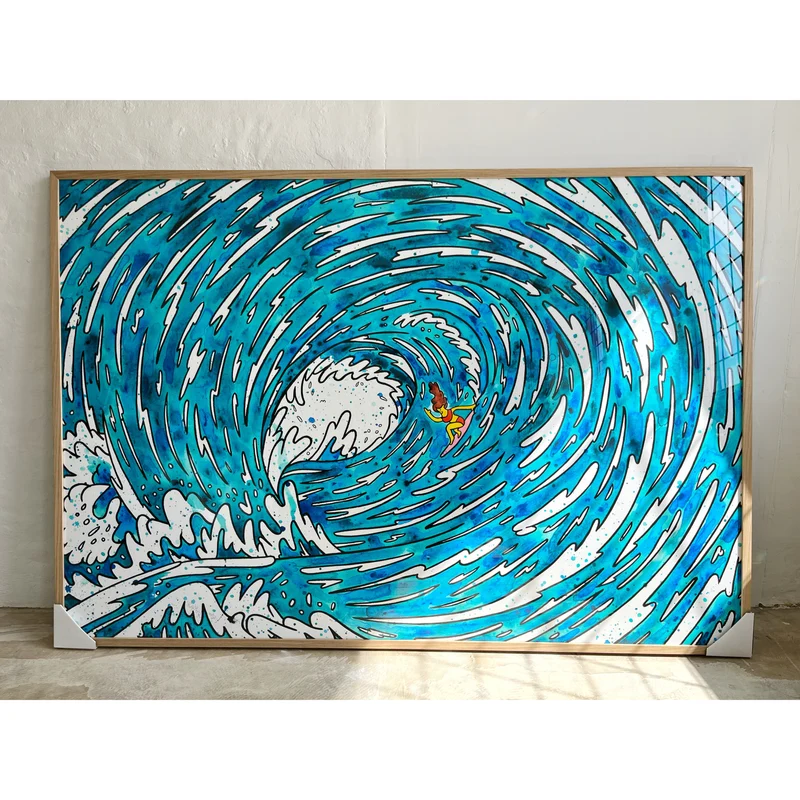 Surfer Girl - 110x160 cm 🏄‍♀️
