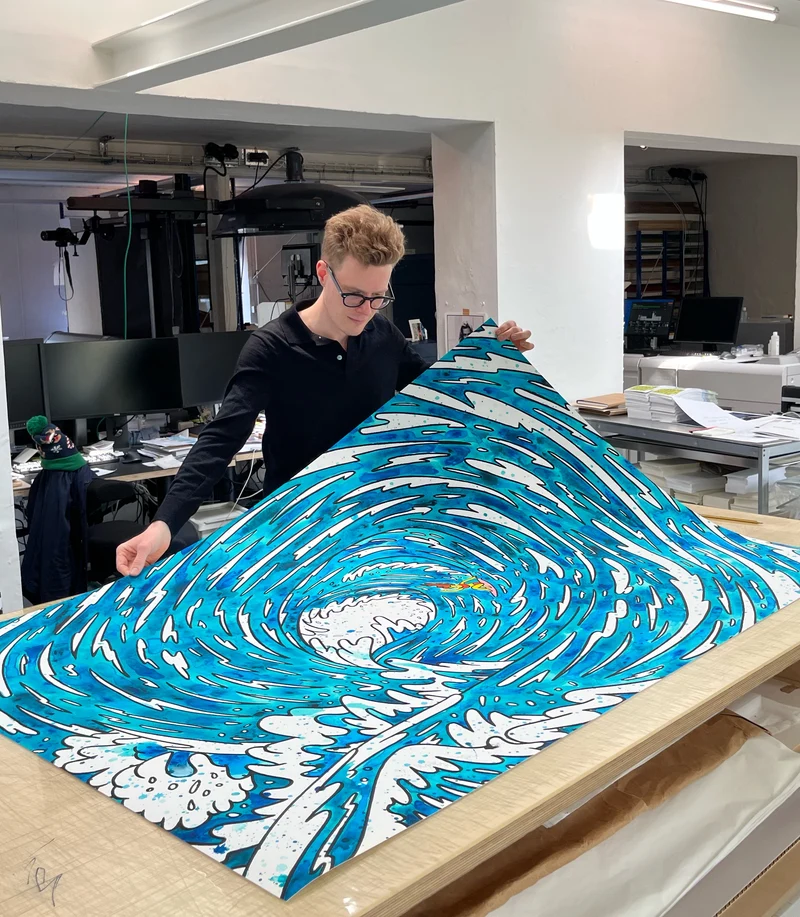 Surfer Girl - 110x160 cm 🏄‍♀️