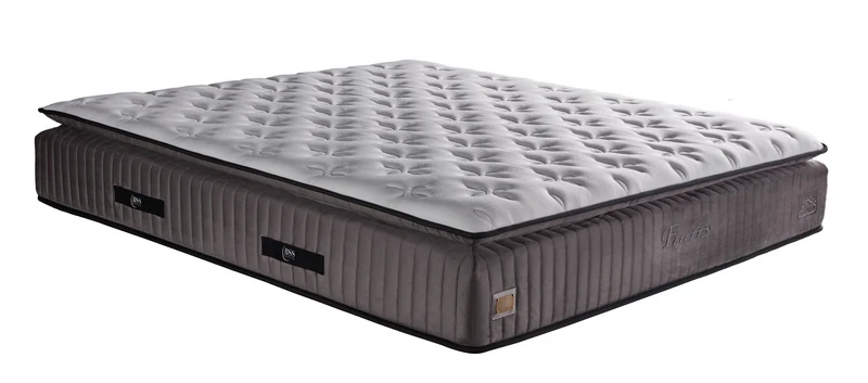 BSS FLUFFY Boxspringbett Set| Matratze H3 | Box und Kopfteil