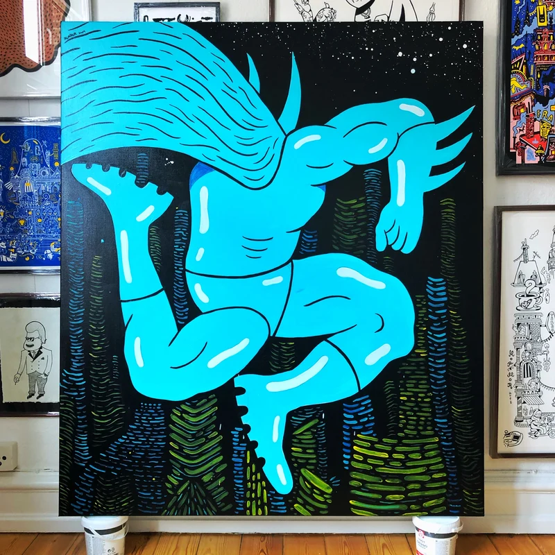Nat - 140x120 cm 🦇