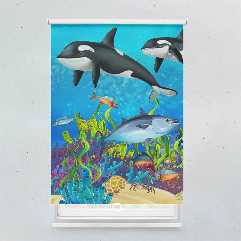 Springrollo Motiv "Orcas"