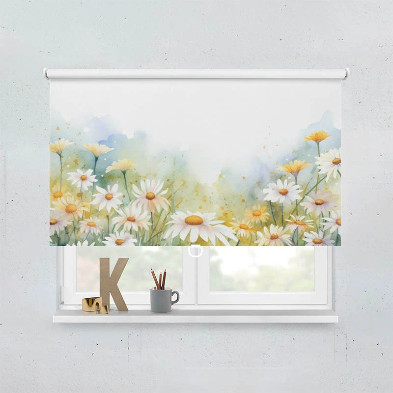 Springrollo Motiv "Gaensebluemchen Aquarell"
