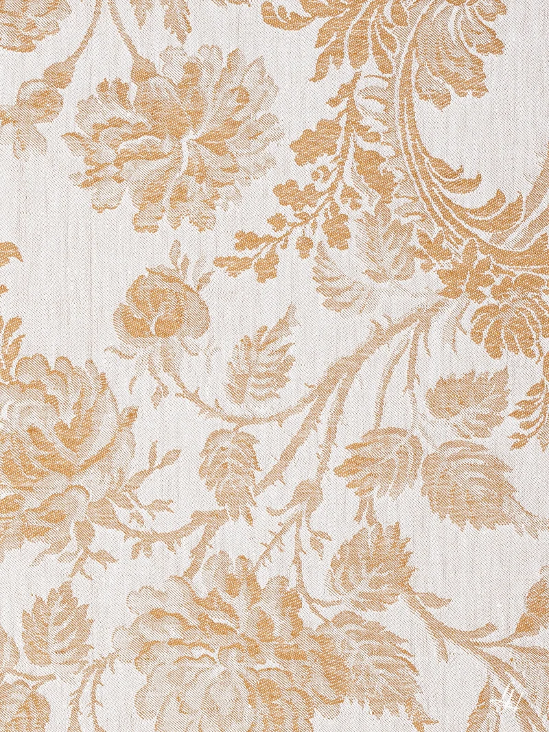 Servietten Reinleinen-Damast Chrysantheme