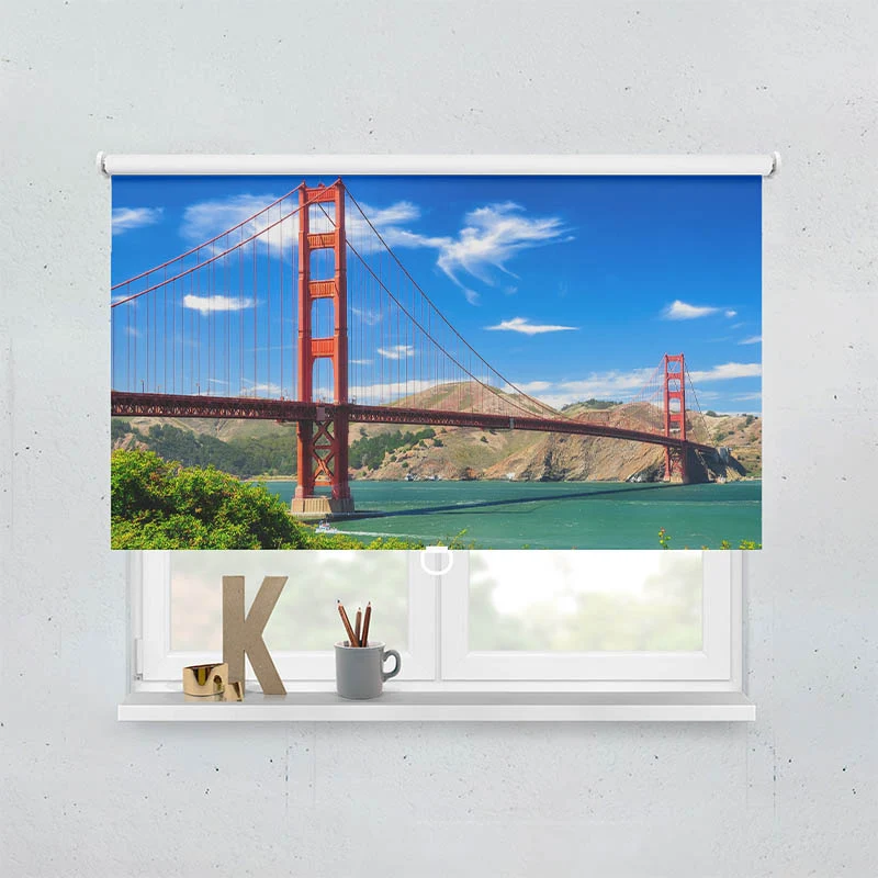 Springrollo Motiv "Golden Gate Bridge"