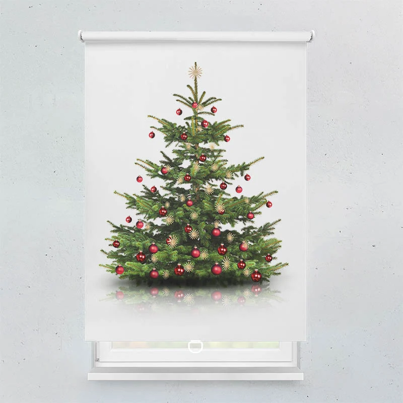 Springrollo Motiv "Weihnachtsbaum"