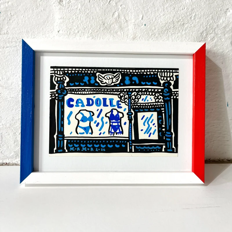 4 rue Cannon Paris, 25x19,5 cm