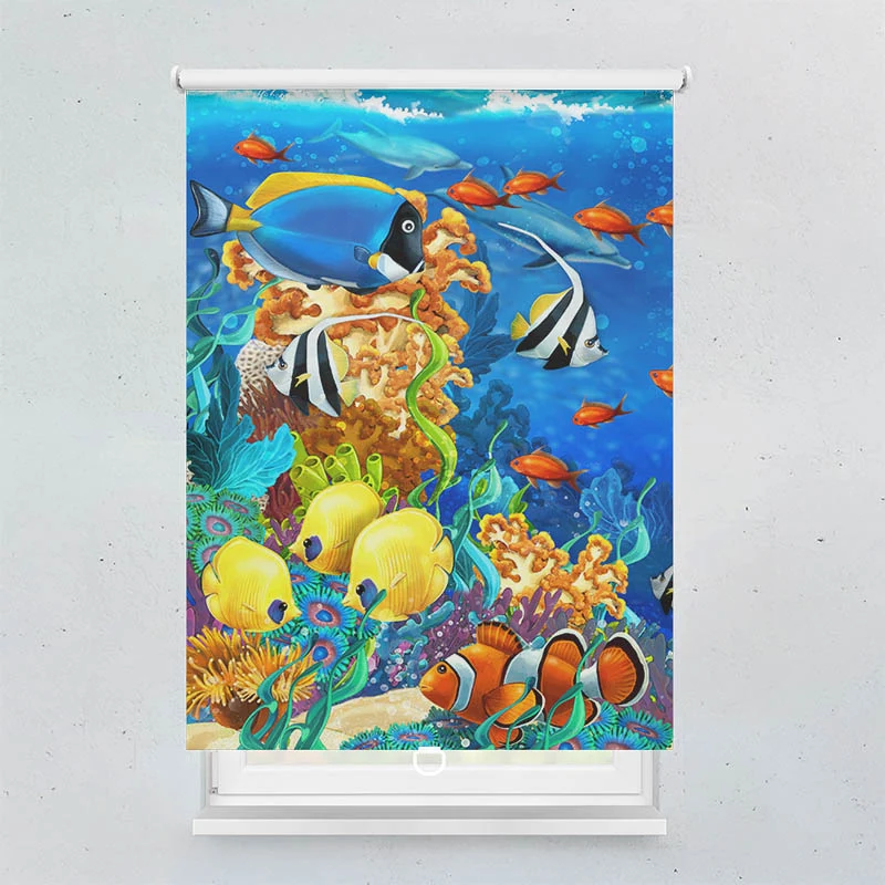 Springrollo Motiv "Fische Comic"
