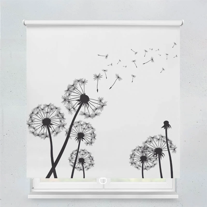 Springrollo Motiv "Pusteblumen Grafik"