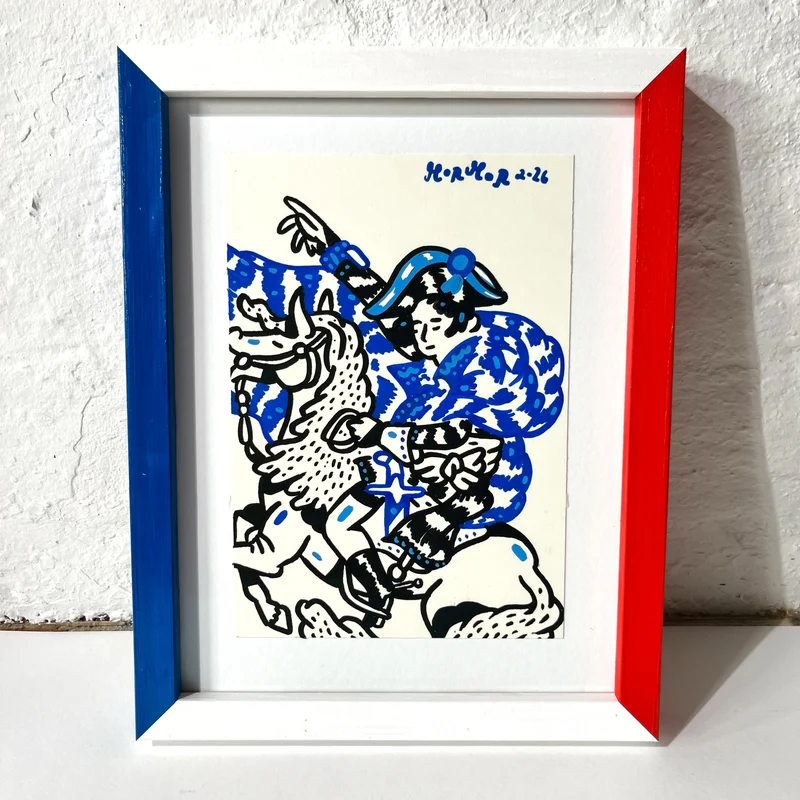 Napoleon 1. af Frankrig, 52x19,5 cm