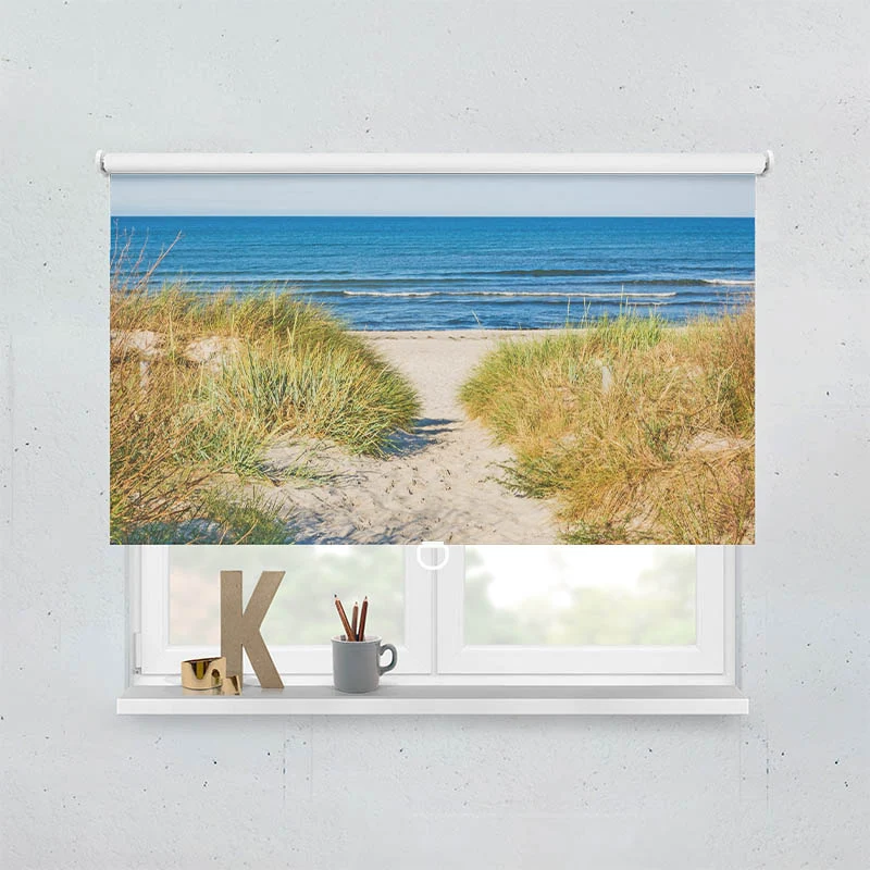 Springrollo Motiv "Duene Meer Ostsee"