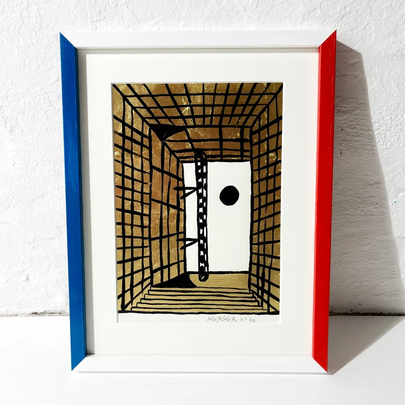 La Grande Arche Paris, 35x28 cm