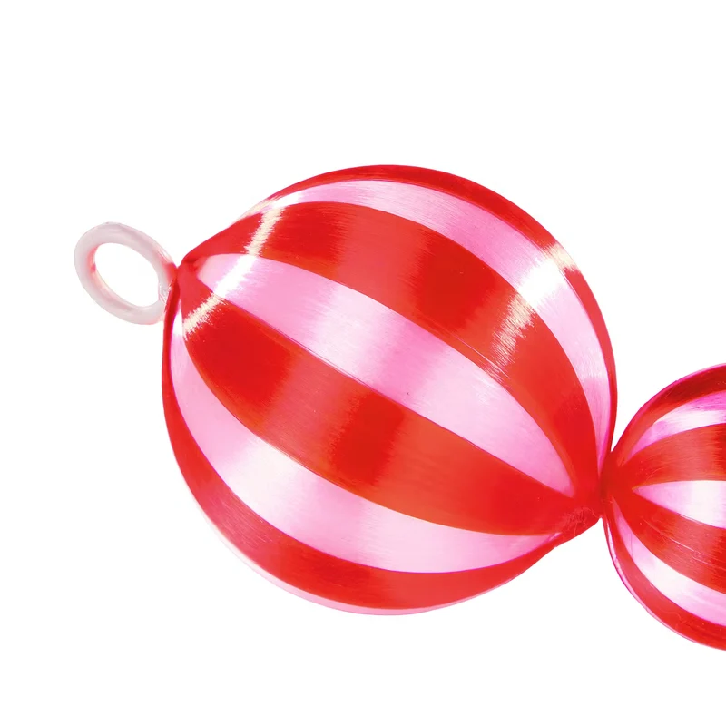 X-MAS Girlande Fadenkugeln