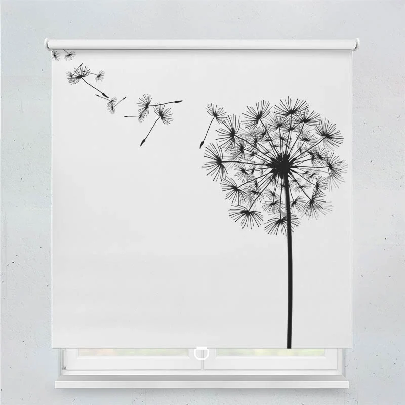 Springrollo Motiv "Pusteblume Grafik"