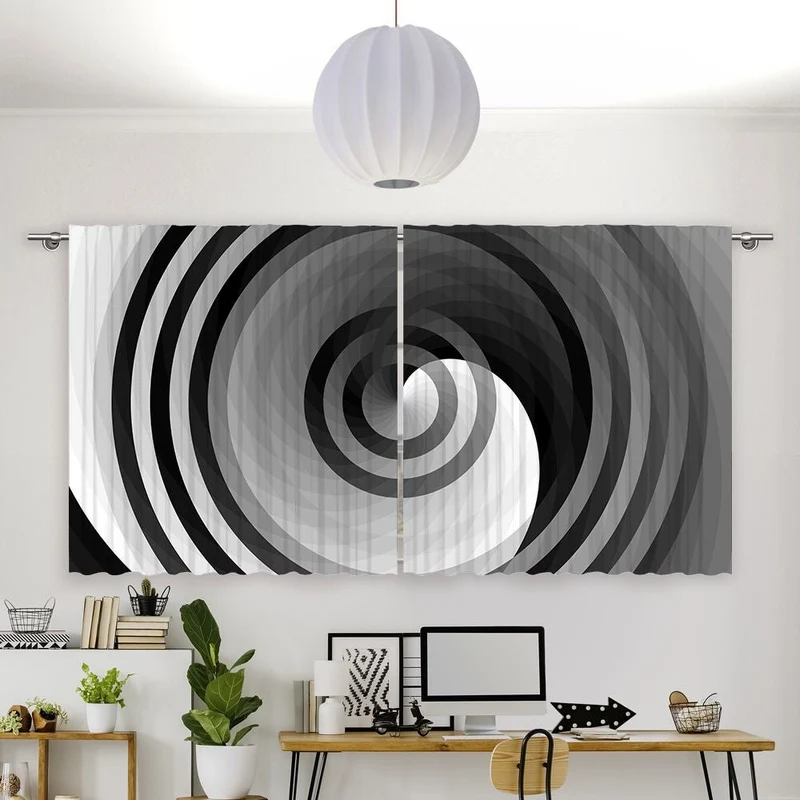 Vorhang Motiv 'Abstrakter Hintergrund Panorama'