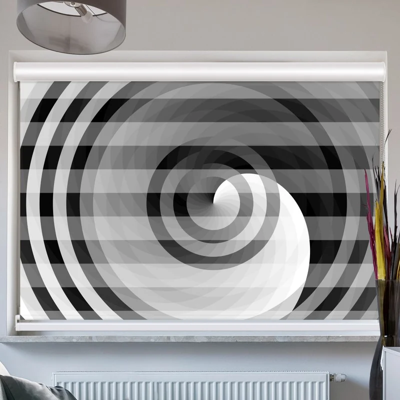 Doppelrollo mit Kassette "Abstrakter Hintergrund Panorama"