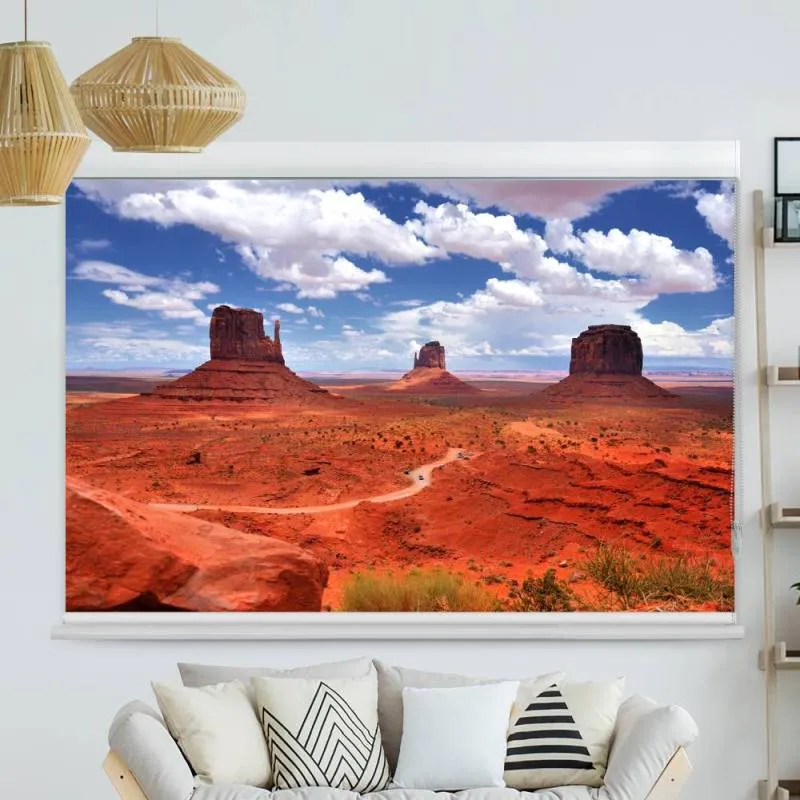 Kassettenrollo Motiv "Monument Valley" | bis B 420 x H 420 cm