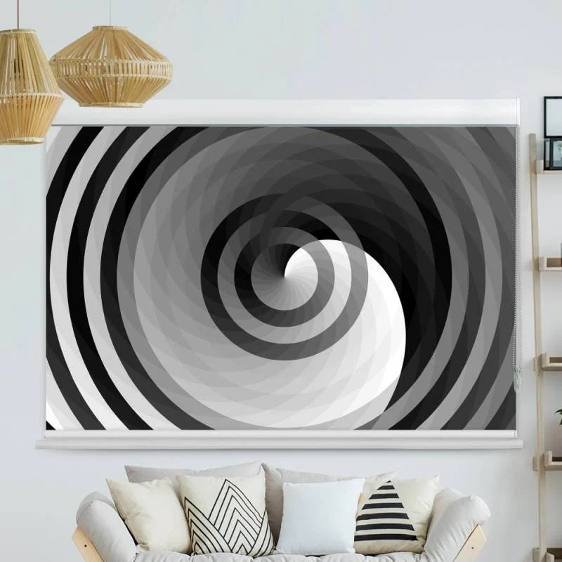 Kassettenrollo Motiv "Abstrakter Hintergrund Panorama" | bis B 420 x H 420 cm
