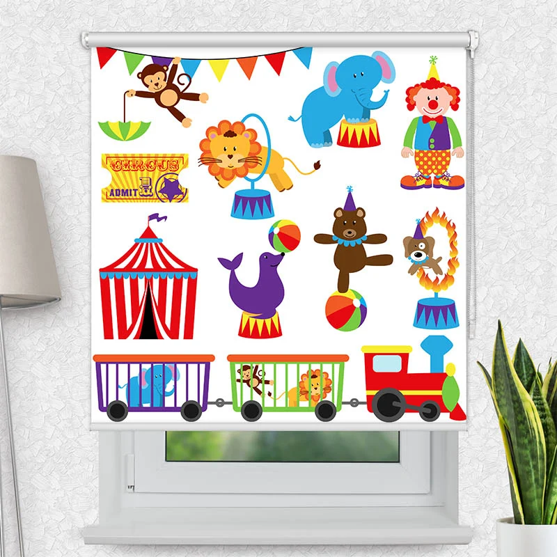 Motivrollo 'Zirkus' | Bis B 430 x H 440 cm