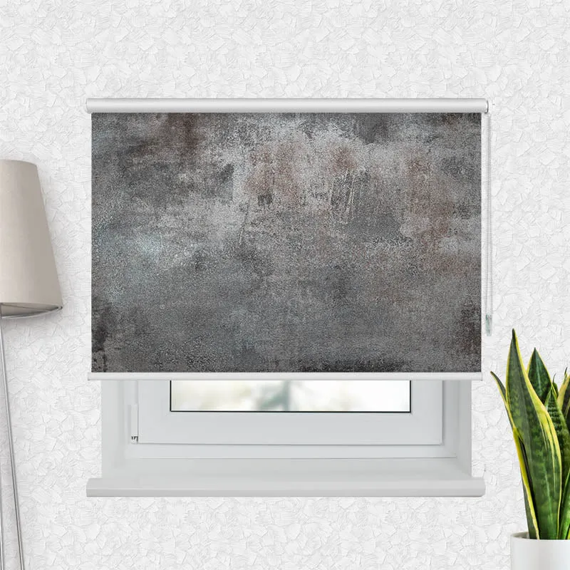Motivrollo 'Beton Optik' | Bis B 430 x H 440 cm