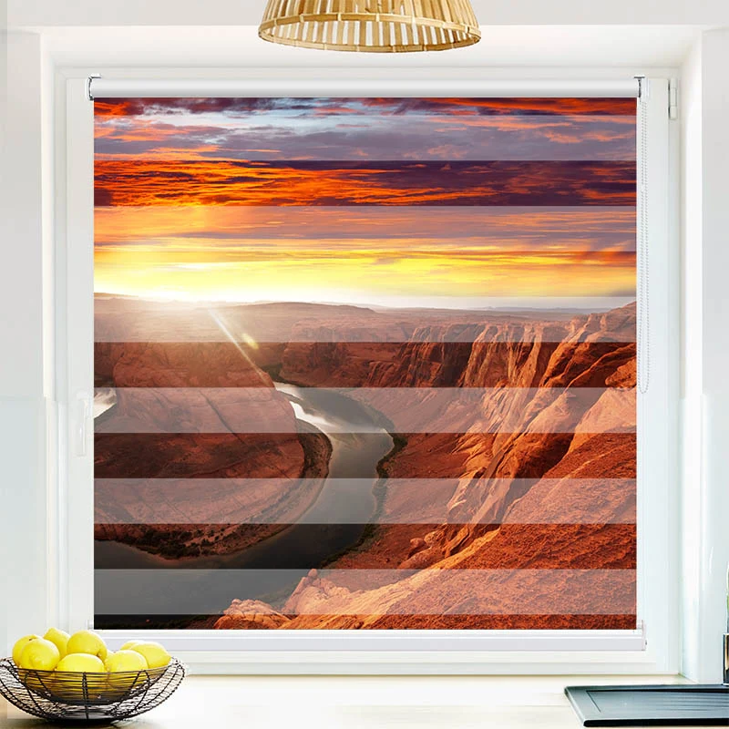 Klemmfix Doppelrollo "Grand Canyon" | Klemm Doppelrollo