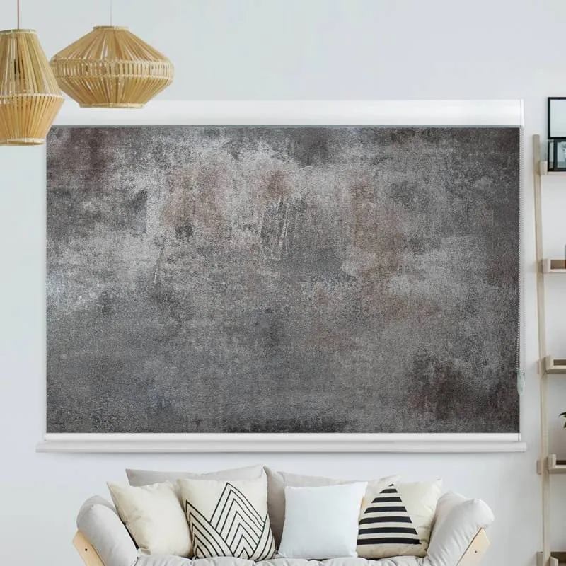 Kassettenrollo Motiv "Beton Optik" | bis B 420 x H 420 cm