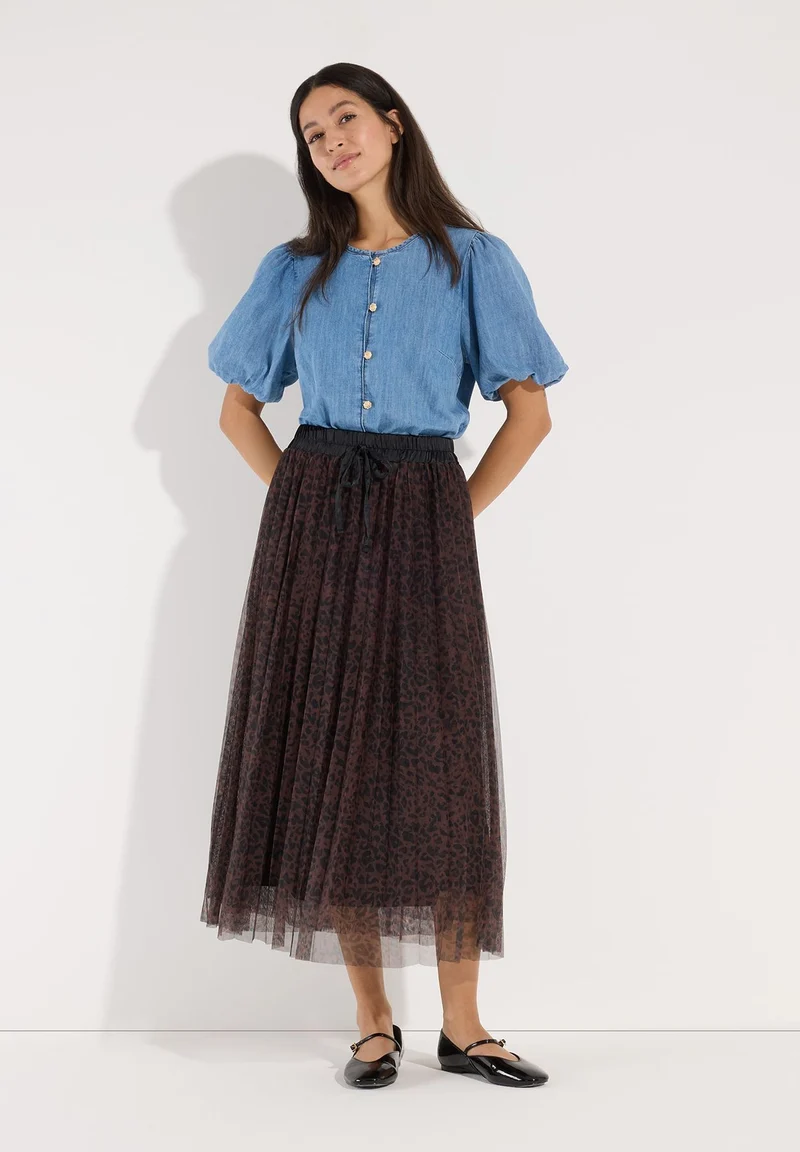 Jeansbluse