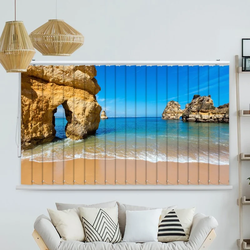 Lamellenvorhang Motiv "Algarve Portugal Lagos"