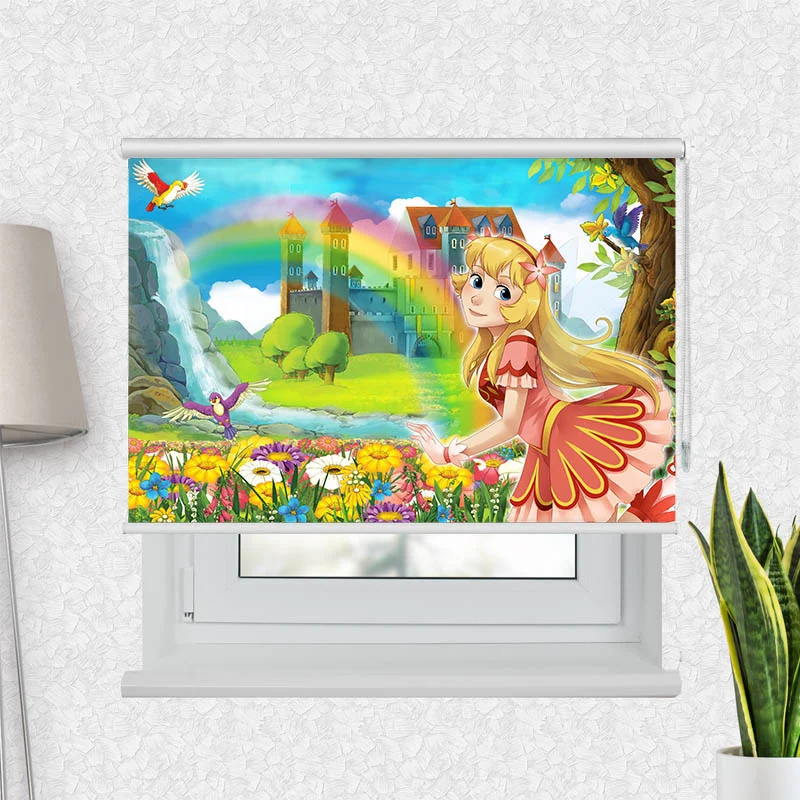 Motivrollo 'Fee im Maerchenland' | Bis B 430 x H 440 cm