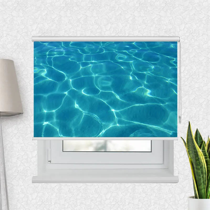 Motivrollo 'Wasser' | Bis B 430 x H 440 cm