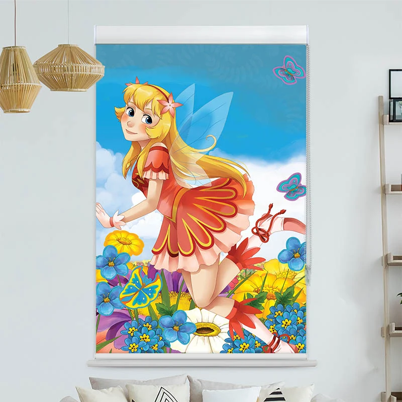 Kassettenrollo Motiv "Fee" | bis B 420 x H 420 cm