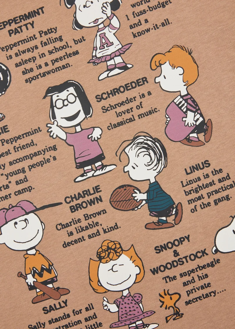 Sweatshirt mit Peanuts-Charakteren
