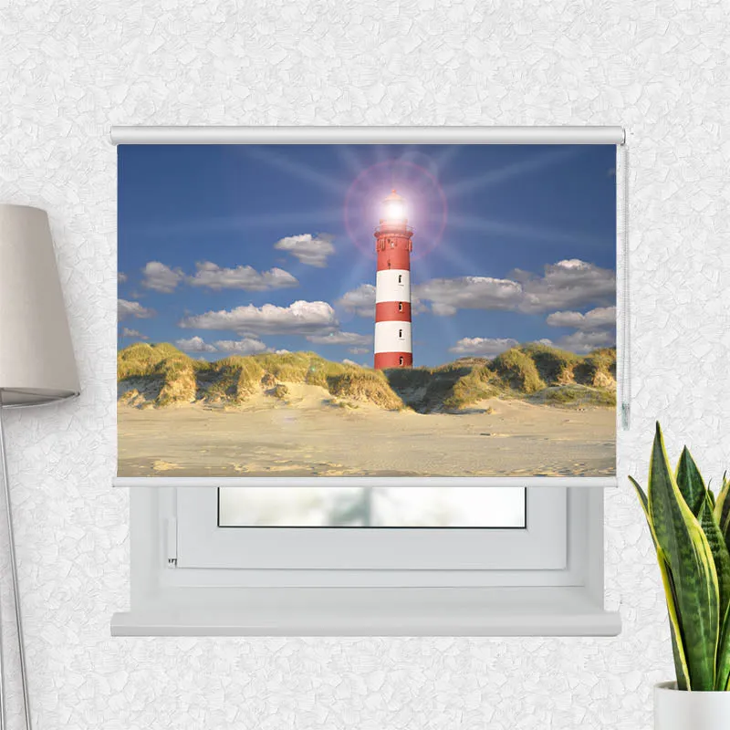 Motivrollo 'Leuchtturm' | Bis B 430 x H 440 cm