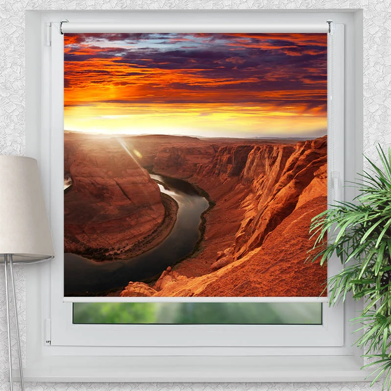 Klemmfix Rollo "Grand Canyon" | Motiv-Klemmrollo