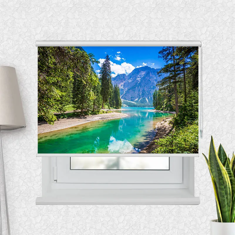 Motivrollo 'Pragser Wildsee' | Bis B 430 x H 440 cm