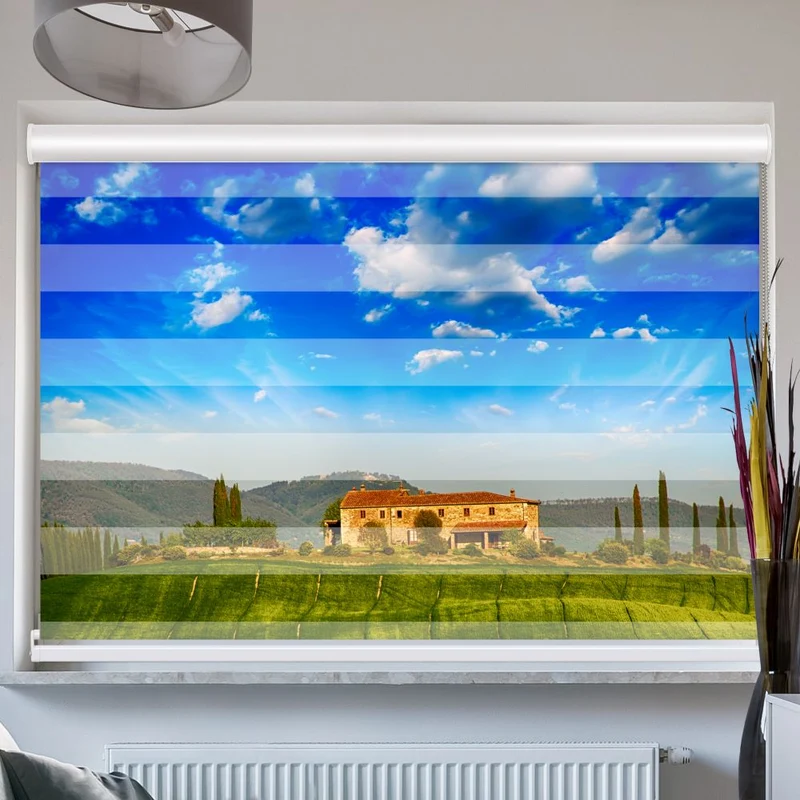 Doppelrollo mit Kassette "Toskana"