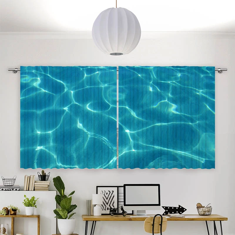 Vorhang Motiv "Wasser"