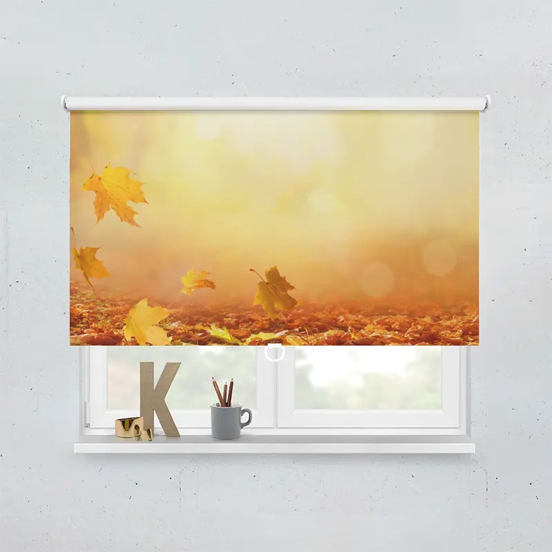 Springrollo Motiv "Herbstblätter"