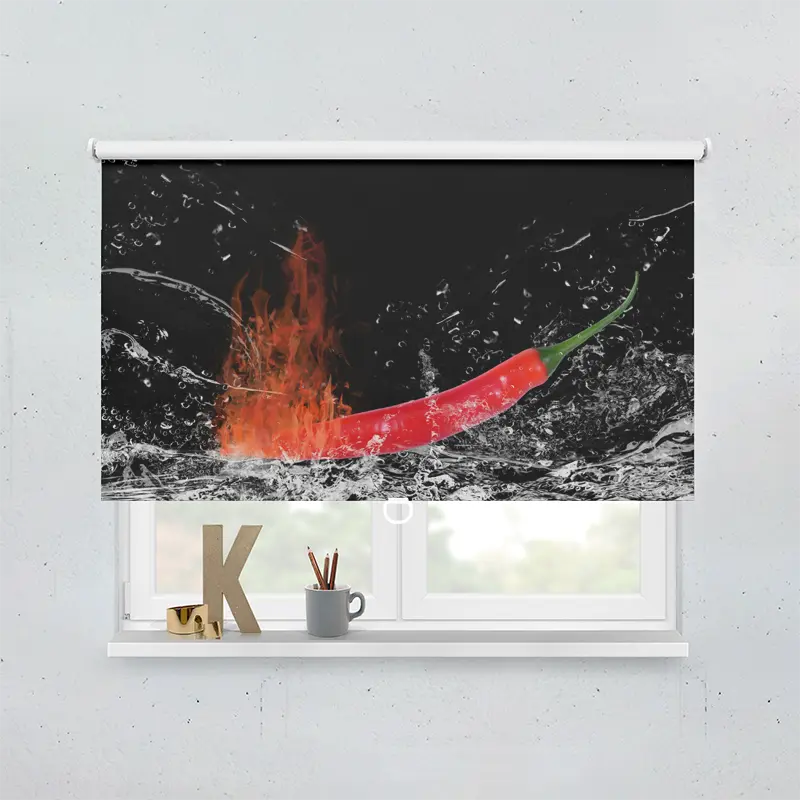 Springrollo Motiv "Feurige Chilli"