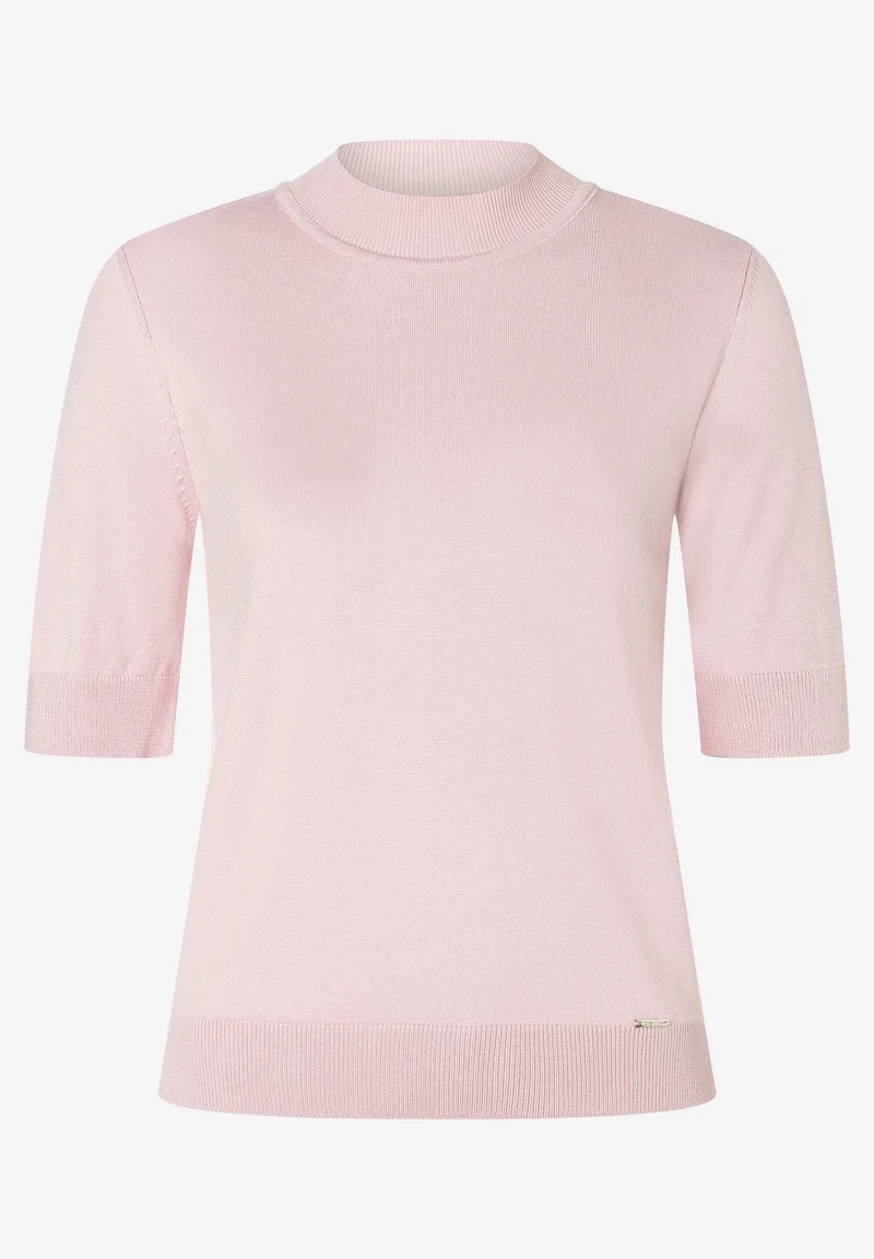 Turtleneck Pullover, milky rose