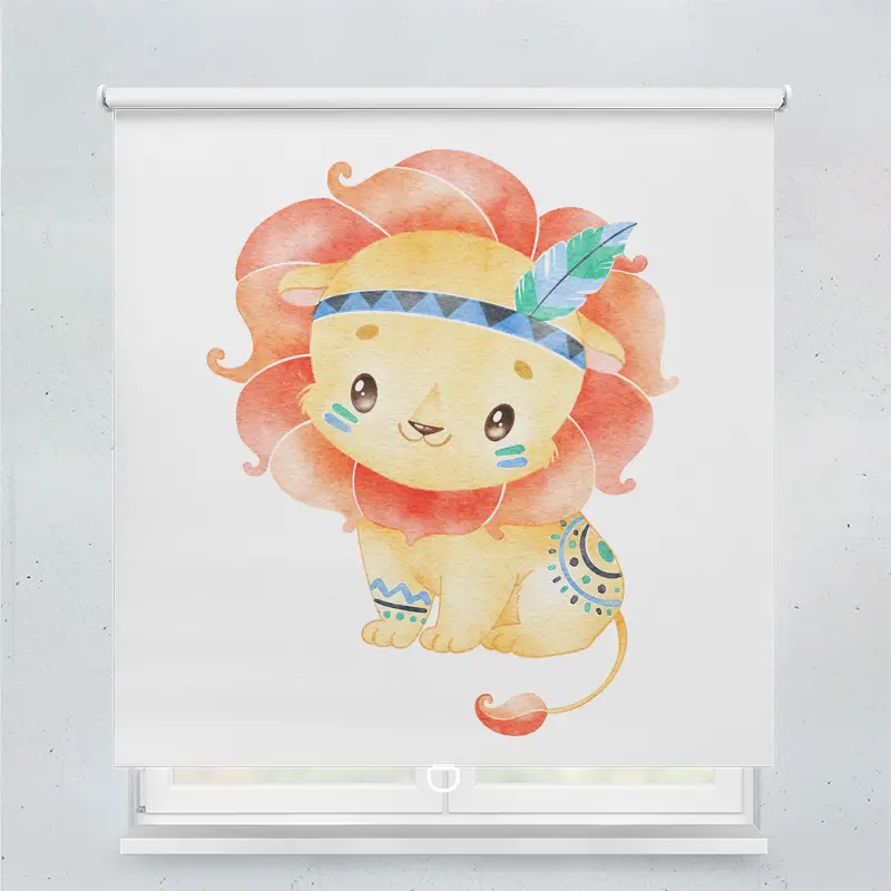 Springrollo Motiv "Loewenkind"