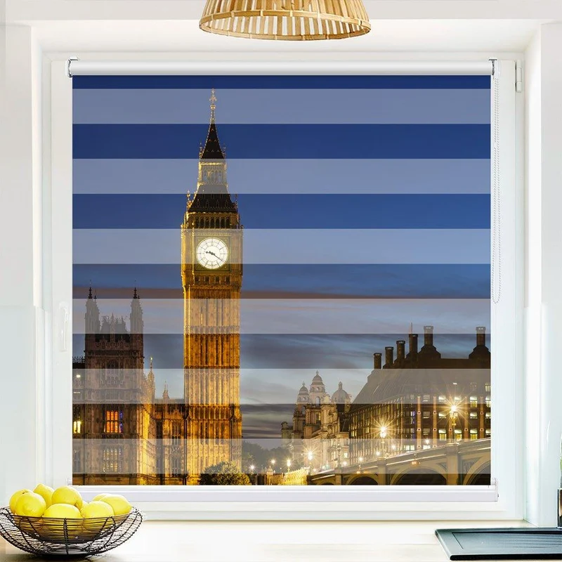 Klemmfix Doppelrollo "Big Westminster" | Klemm Doppelrollo