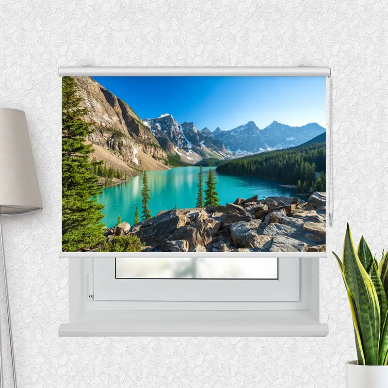 Motivrollo "Rocky Mountains Canada" | Bis B 430 x H 440 cm
