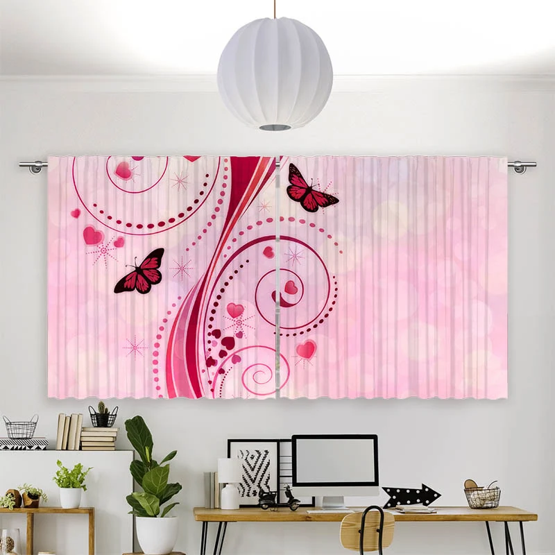 Vorhang Motiv "Schmetterlinge Grafik"