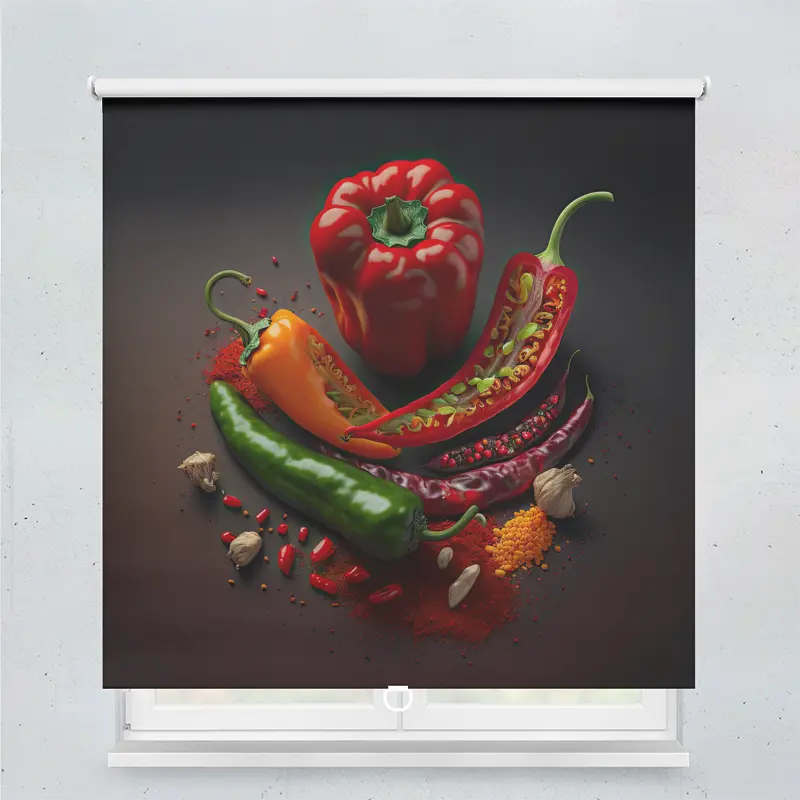 Springrollo Motiv "Chilli Paprika"